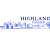 Highland Tavern logo blue